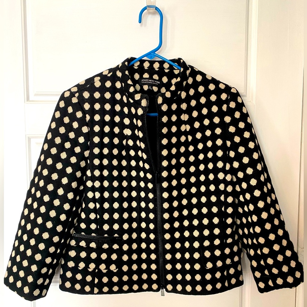 Polka Dot Blazer